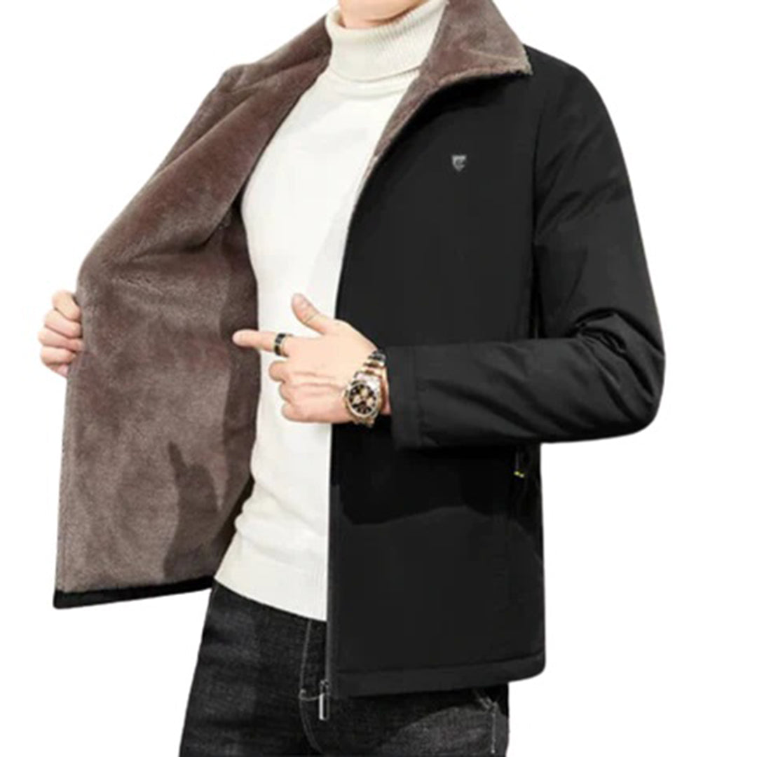 Onyx | Long manteau d'automne pour hommes