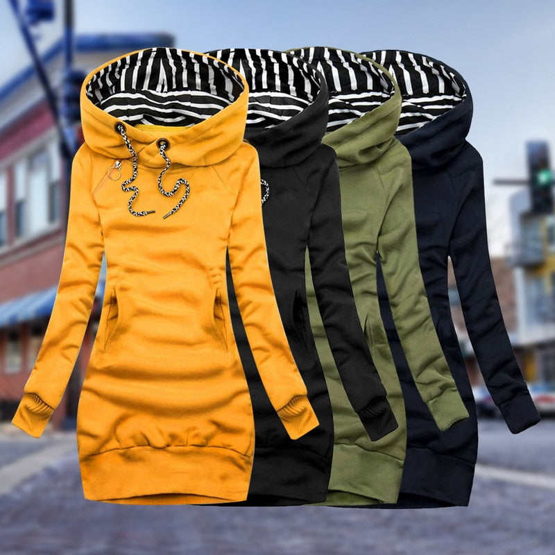 Nadia™ | Robe à Manches Longues Chaude