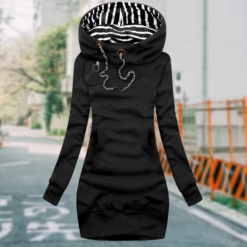 Nadia™ | Robe à Manches Longues Chaude