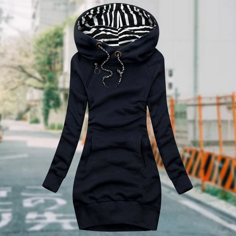 Nadia™ | Robe à Manches Longues Chaude