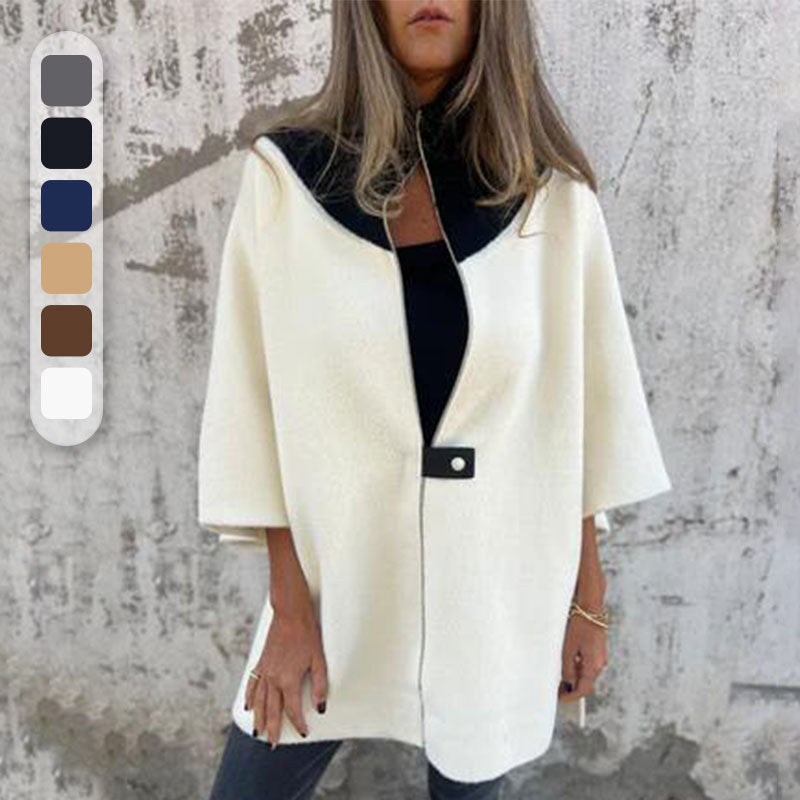Maryam™ | Veste Femme Bicolore Élégante
