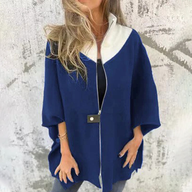 Maryam™ | Veste Femme Bicolore Élégante