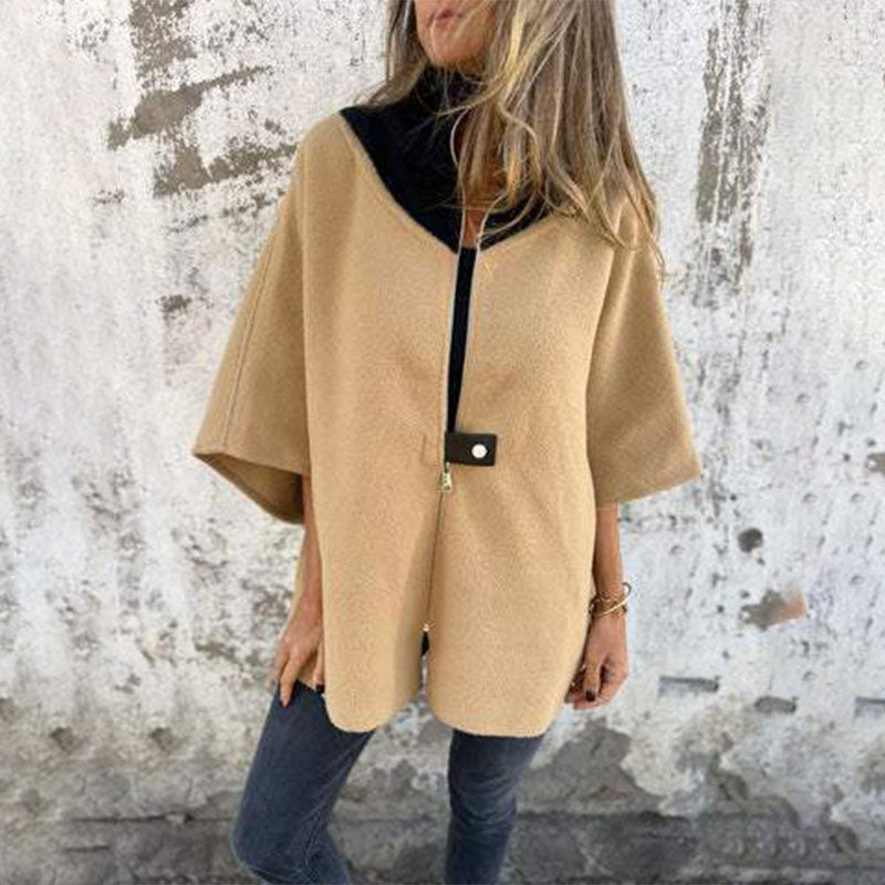 Maryam™ | Veste Femme Bicolore Élégante