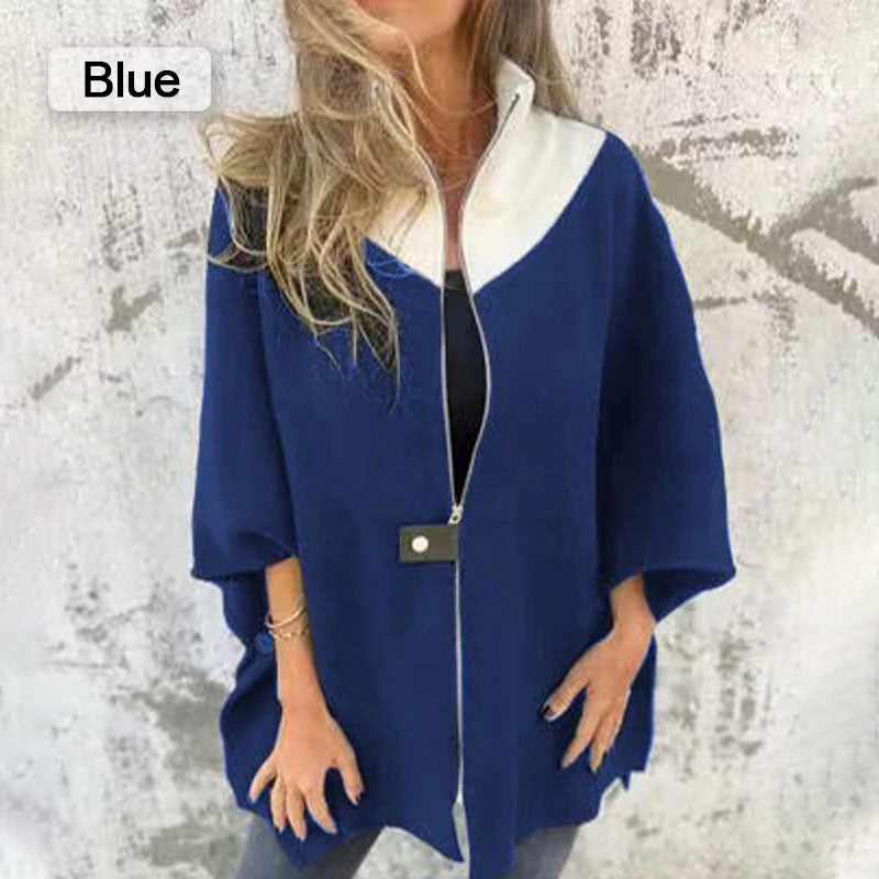Maryam™ | Veste Femme Bicolore Élégante