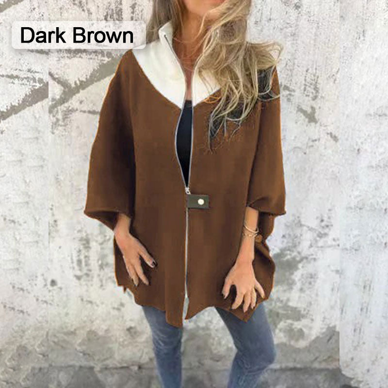 Maryam™ | Veste Femme Bicolore Élégante