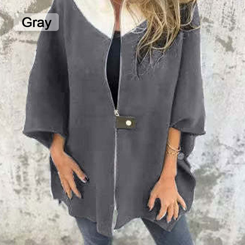 Maryam™ | Veste Femme Bicolore Élégante