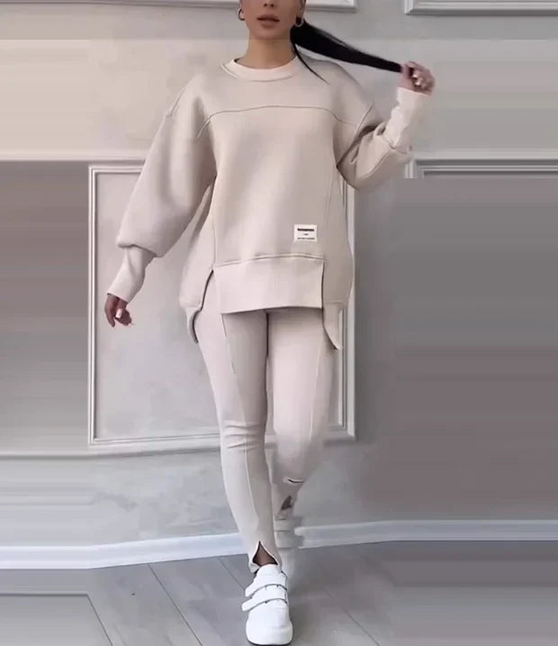 Genev™ | Sweat-shirt & Ensemble de Leggings Raffinés pour Femmes