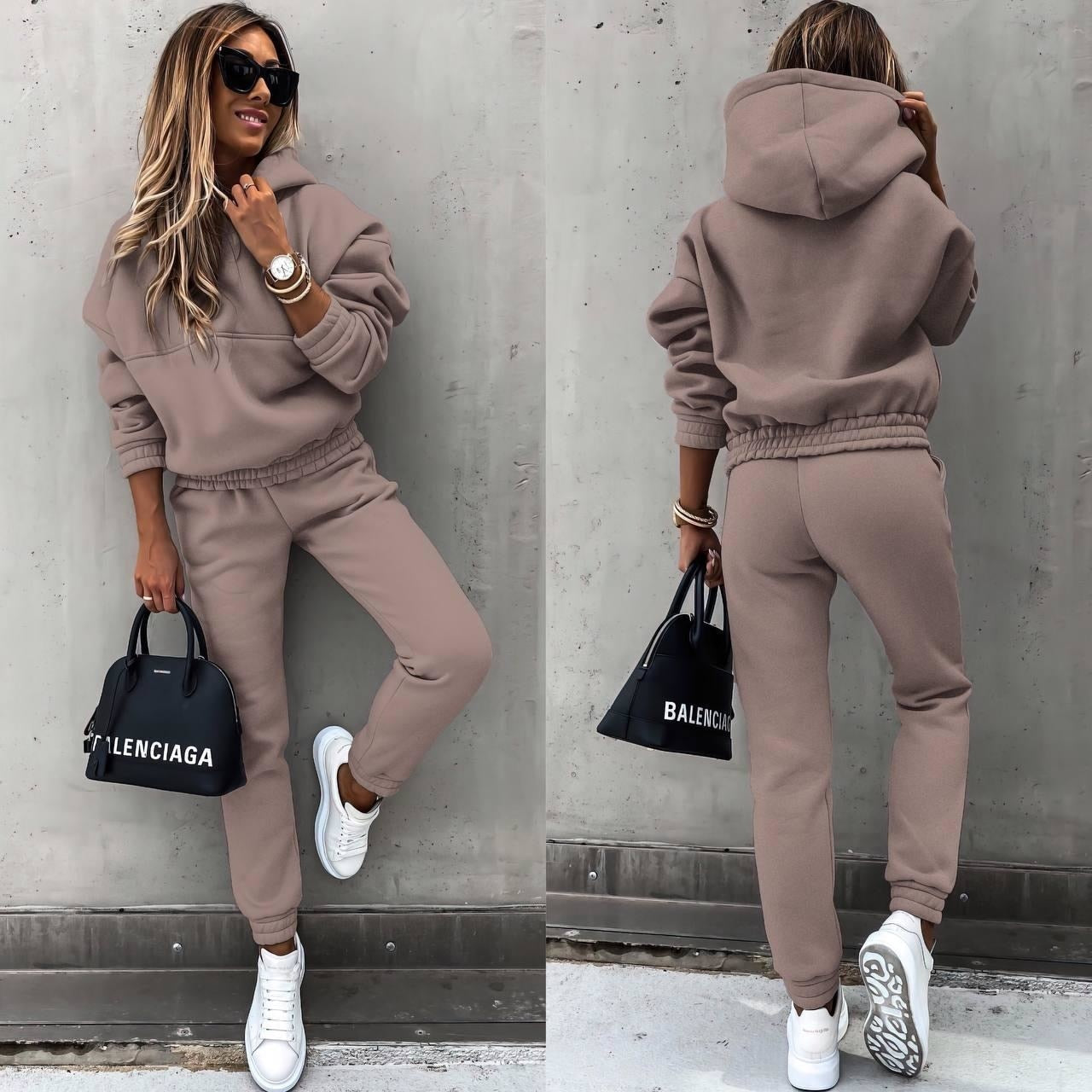 Lila™ | Ensemble de Jogging à Capuche Confortable pour Femmes
