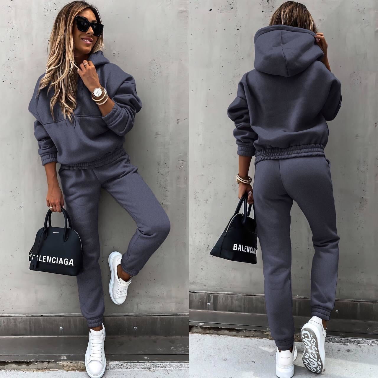 Lila™ | Ensemble de Jogging à Capuche Confortable pour Femmes