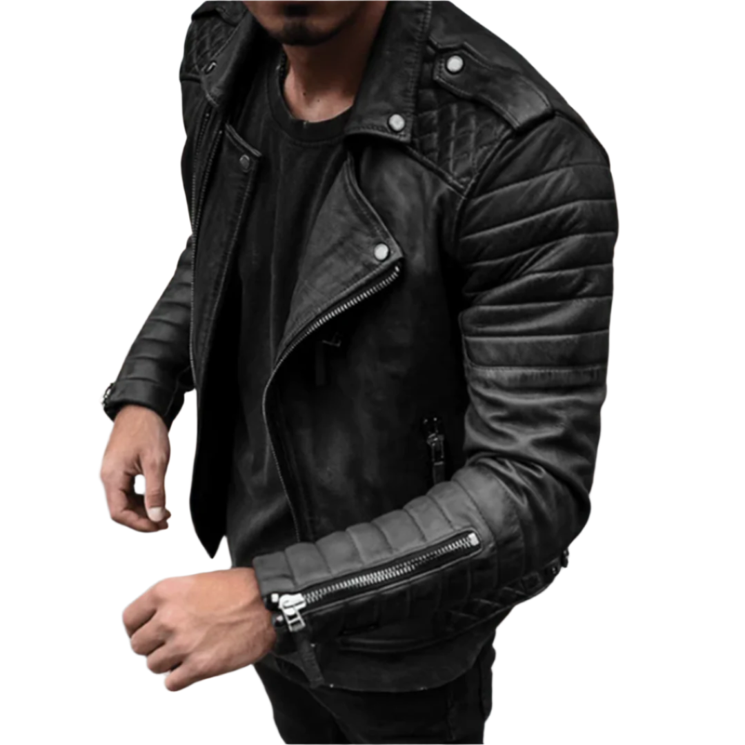 Bradley | Veste en cuir élégante et confortable pour hommes