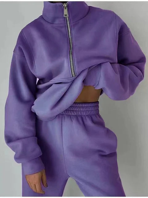 Ines™ l Ensemble de Sport avec fermeture éclair