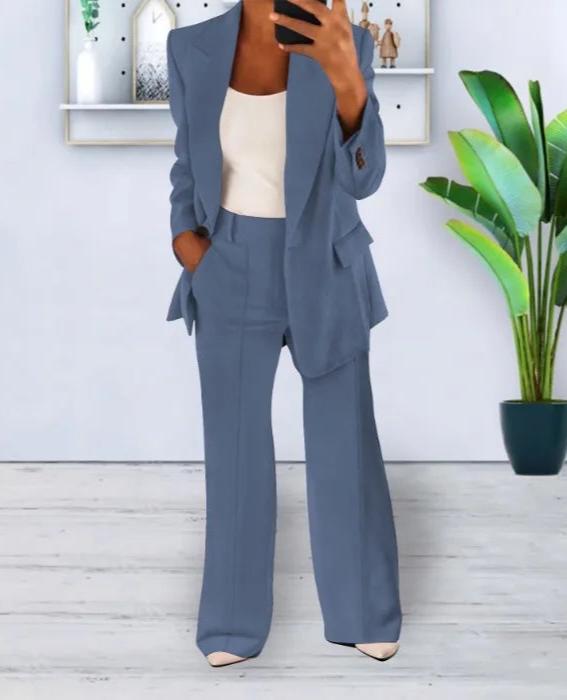 Jane™ | Ensemble de blazer chic raffiné