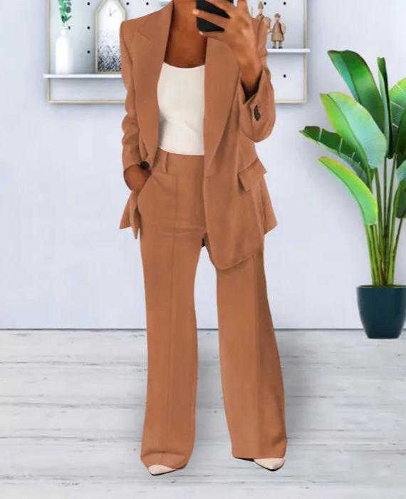 Jane™ | Ensemble de blazer chic raffiné