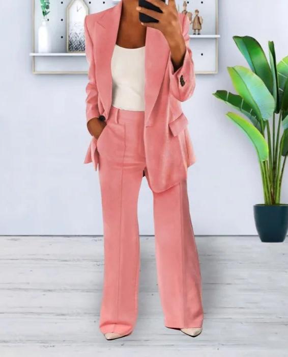 Jane™ | Ensemble de blazer chic raffiné