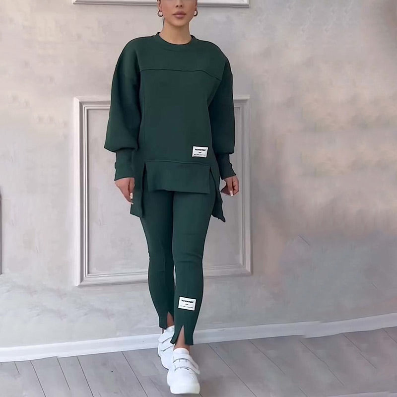 Genev™ | Sweat-shirt & Ensemble de Leggings Raffinés pour Femmes
